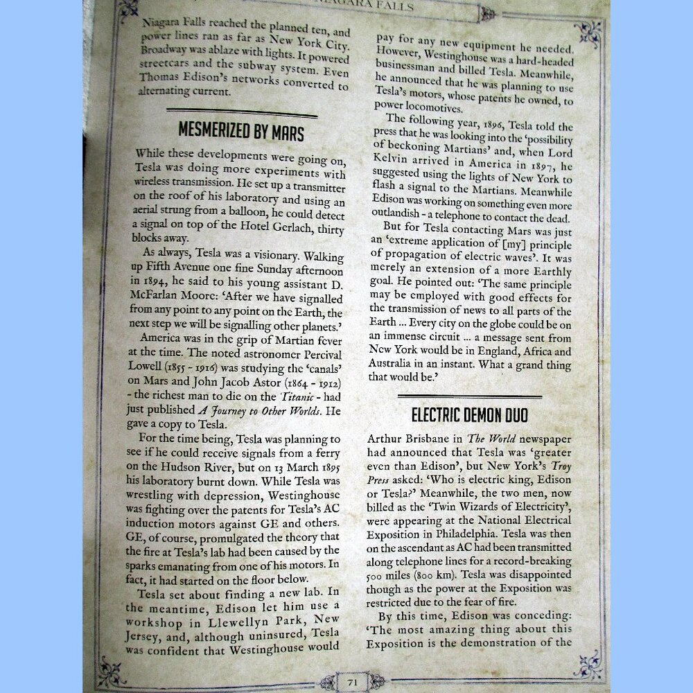 Book - Tesla: The Life and Times of an Electric Messiah by Nigel Cawthorne - Picture 10 of 14